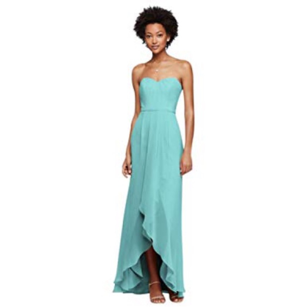Bridesmaid Dress Malibu Strapless Chiffon